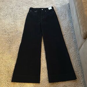 Brand new wide leg JCrew corduroy pants.